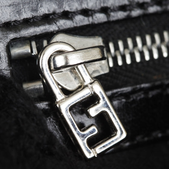 Fendi Woven Knit Baguette Black 8 of 12