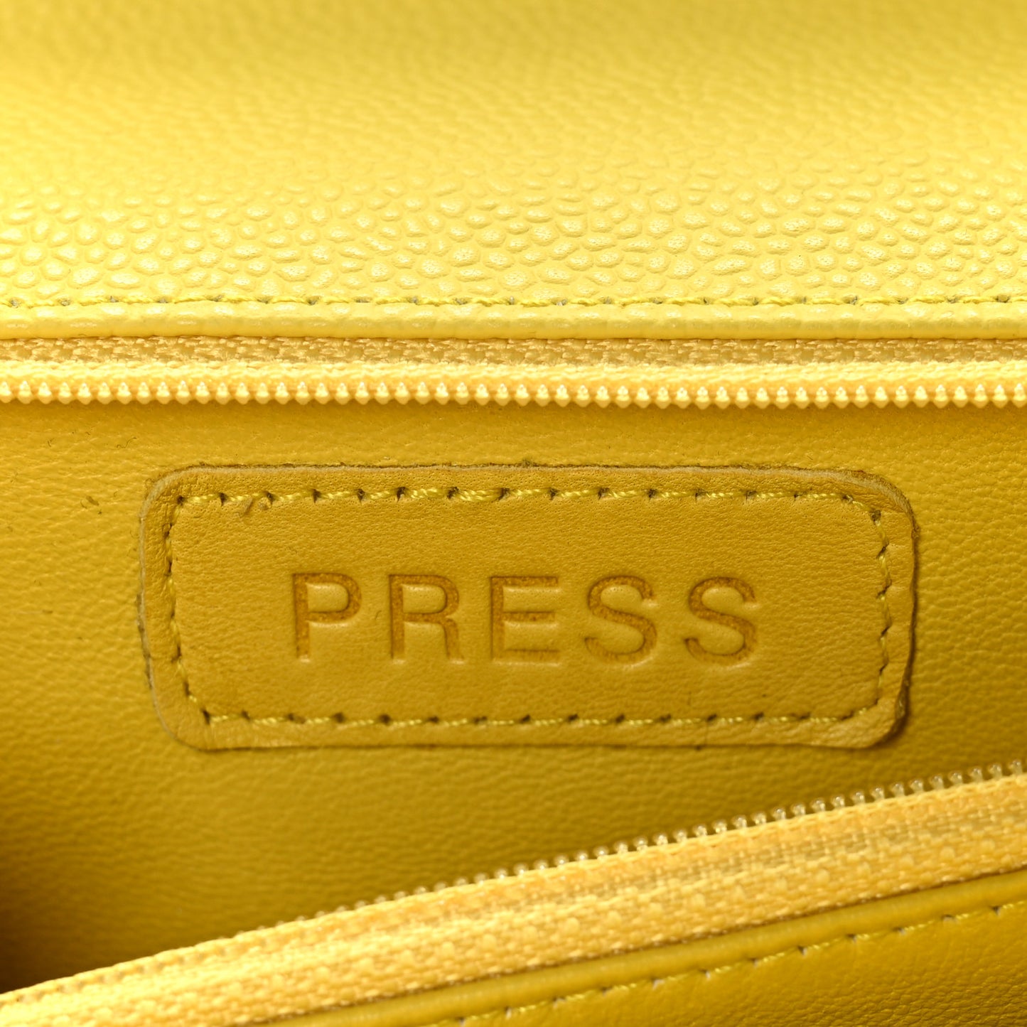 Caviar Quilted Maxi Single Flap Yellow