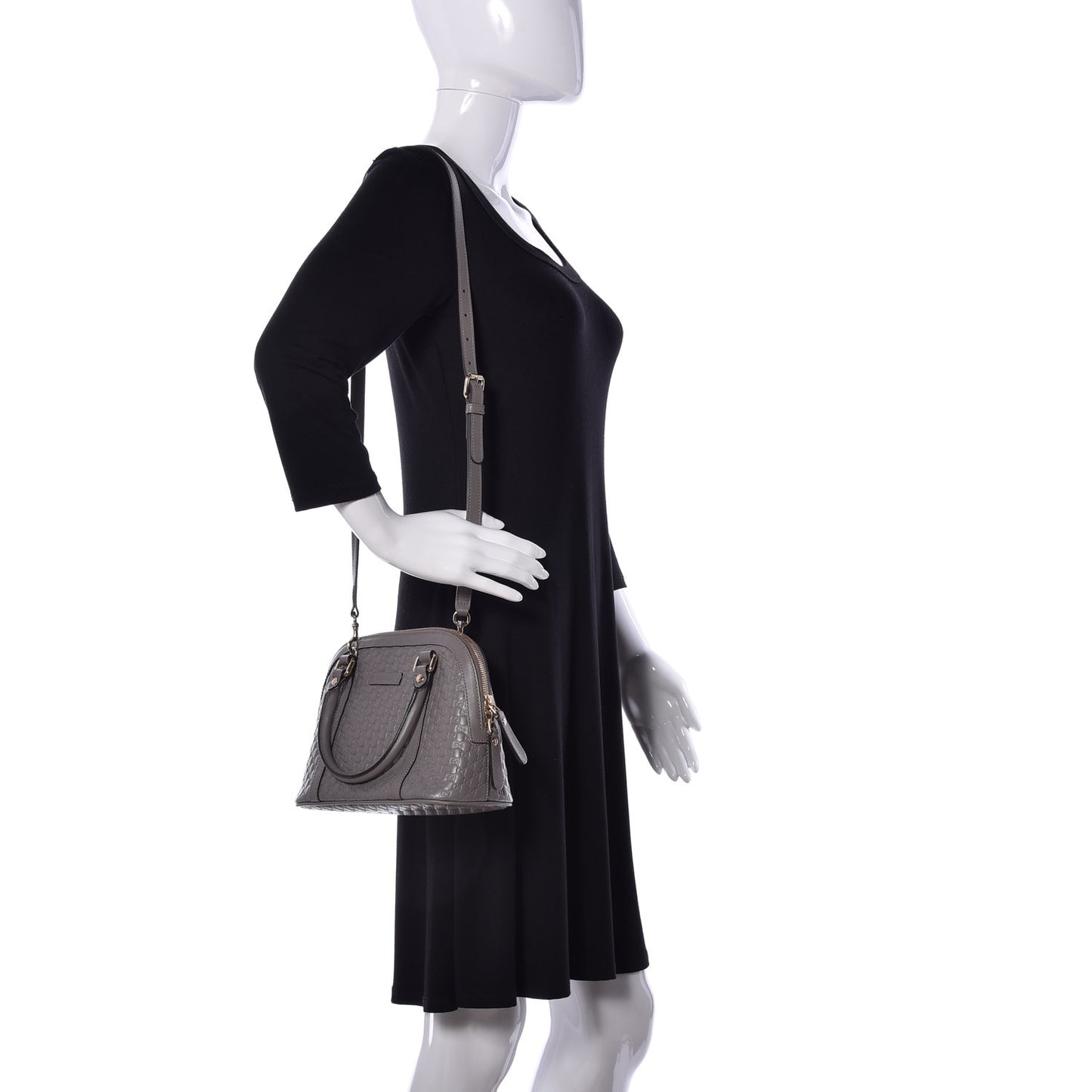 Microguccissima Mini Dome Bag Loess