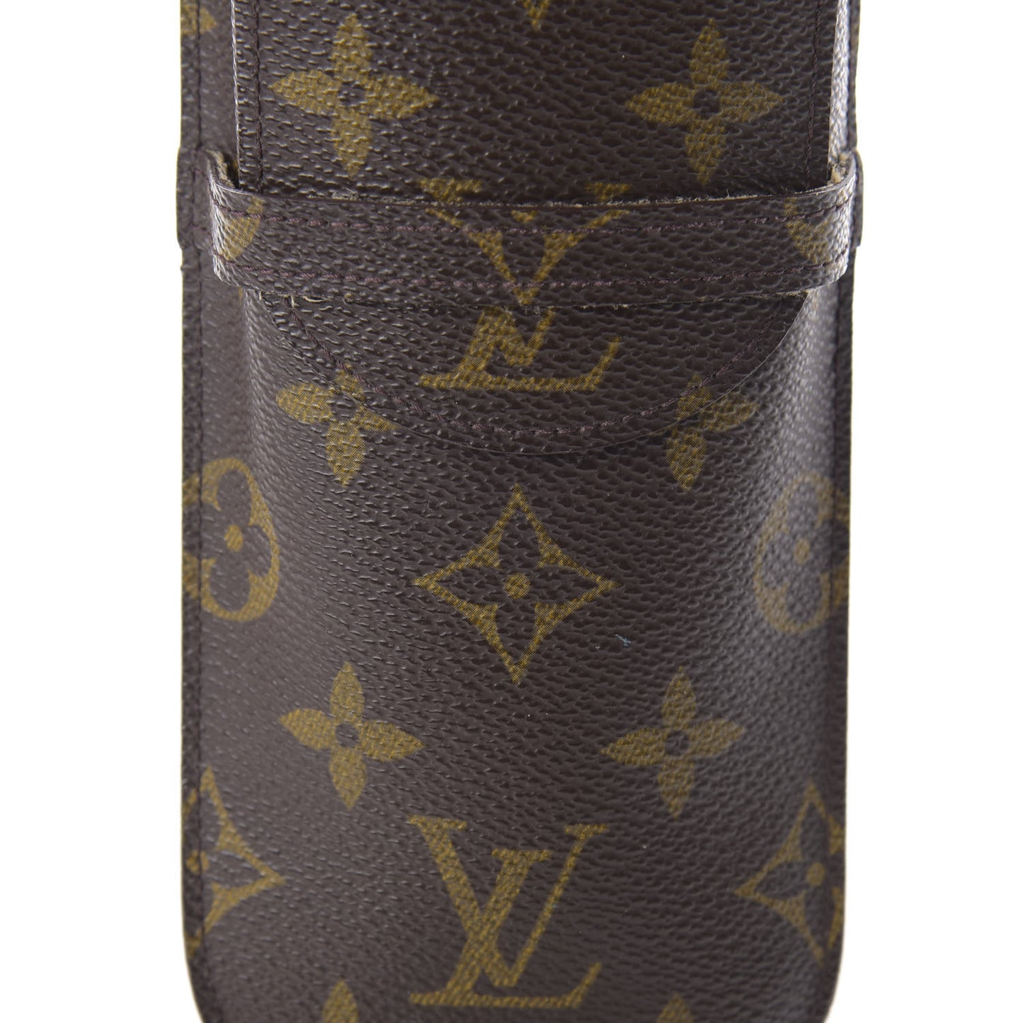 Monogram Glasses Sunglasses Case w Flap