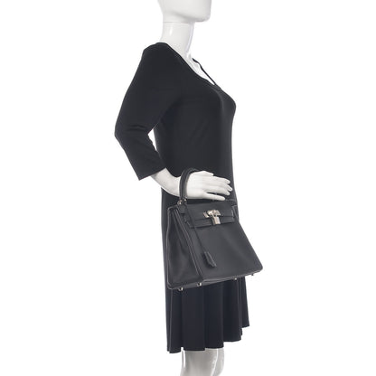 Hermes Togo Kelly Retourne 28 Black 3 of 32