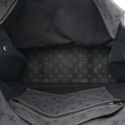 Louis Vuitton Monogram Eclipse Cabas Zippe GM Black 5 of 11