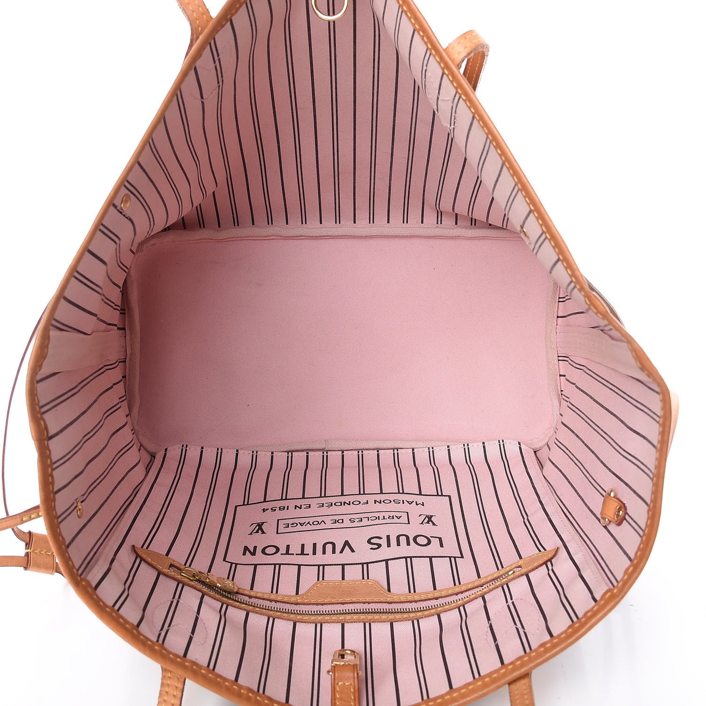 Monogram Neo Neverfull MM Rose Ballerine