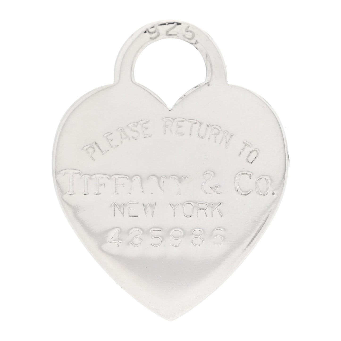Sterling Silver Return to Tiffany Heart Pendant