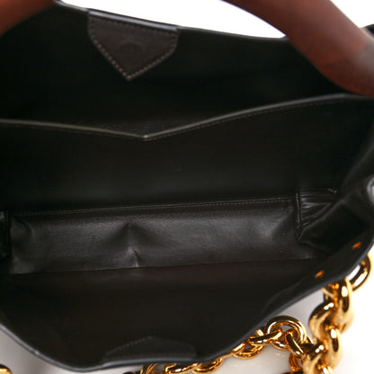 Bottega Veneta Calfskin Wood Mount Fondant 5 of 15