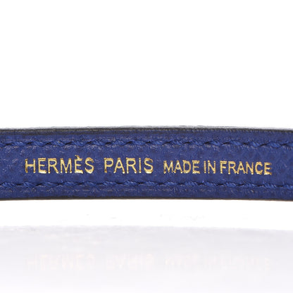 Hermes Epsom Mini Kelly Sellier 20 Bleu Electrique 23 of 25