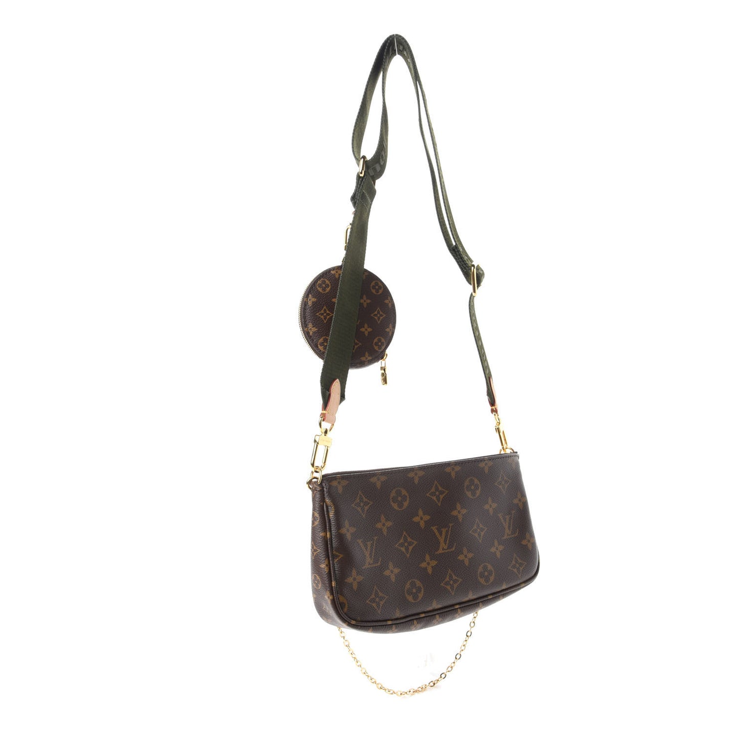 Monogram Multi Pochette Accessories Kaki