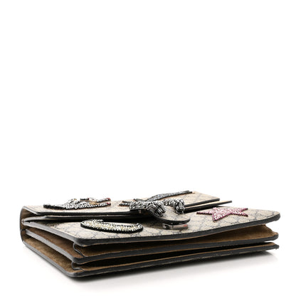 Gucci GG Supreme Monogram Shooting Star Embroidered Medium Dionysus Shoulder Bag Beige 4 of 12