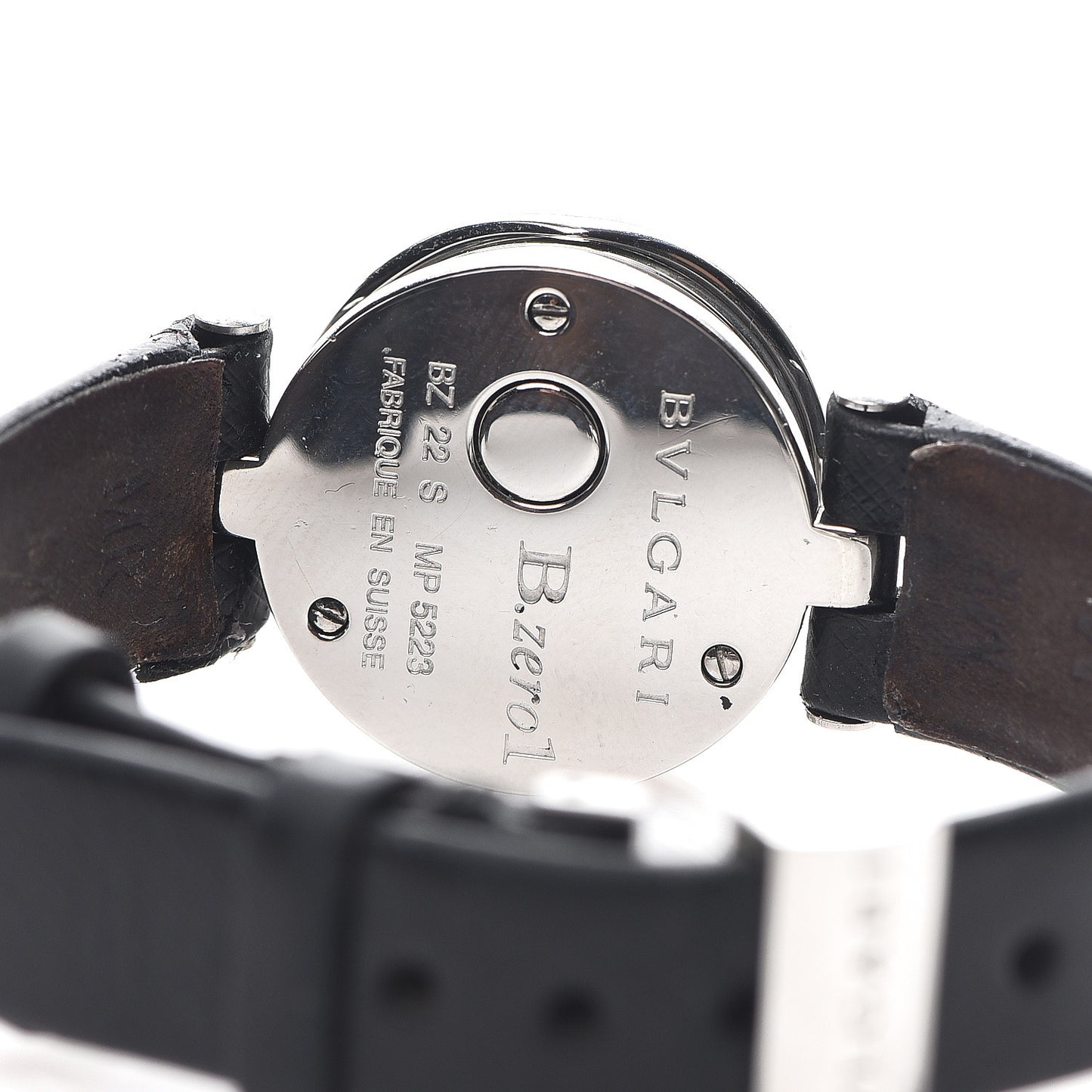 Stainless Steel Calfskin 22mm B.Zero1 Quartz Watch