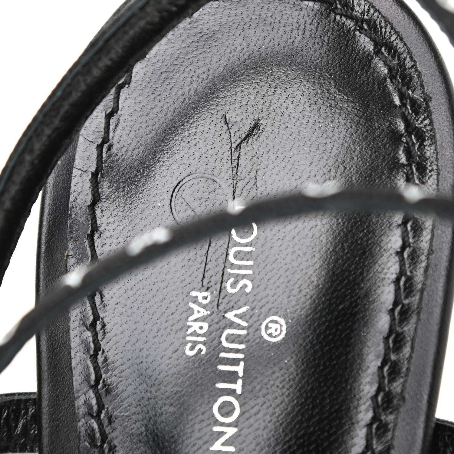 Louis Vuitton Citizen Thong Sandal 40 Black 8 of 10