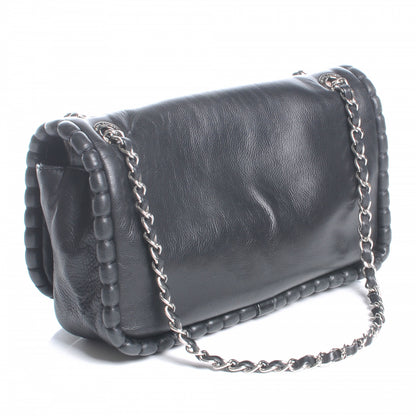 Chanel Calfskin On the Bund Medium Flap Black 3 of 8