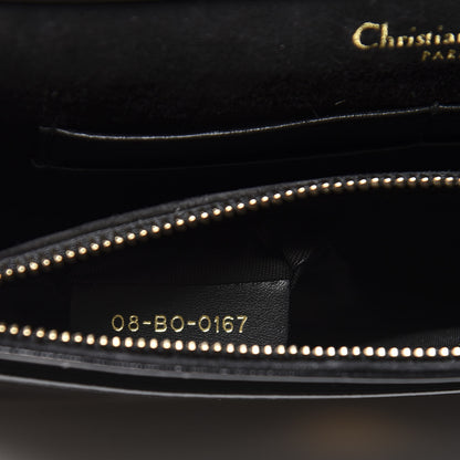 Christian Dior Patent Studded Diorama Wallet on Chain Pouch Black 6 of 10