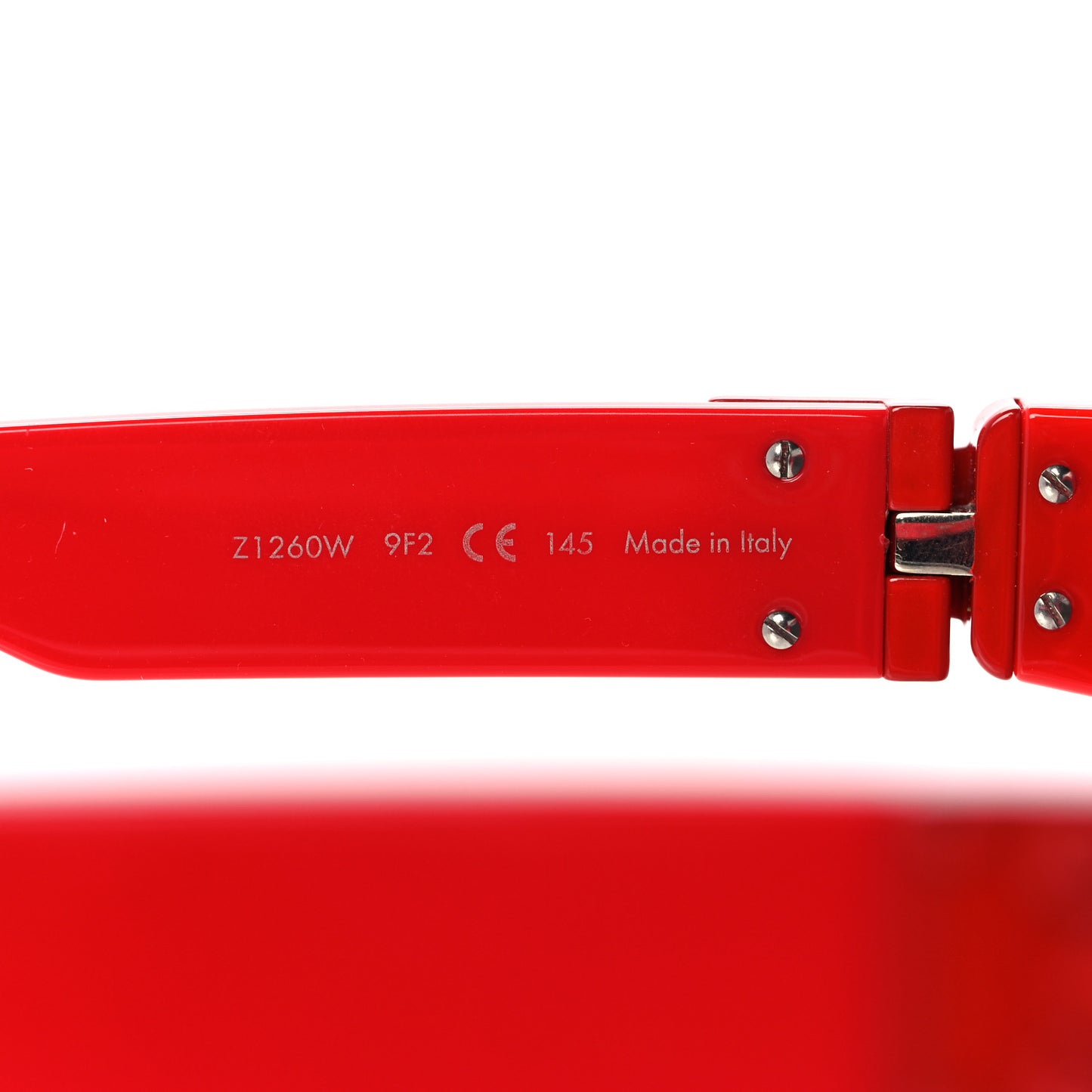 Acetate 1.1 Millionaires Z1260W Sunglasses Red