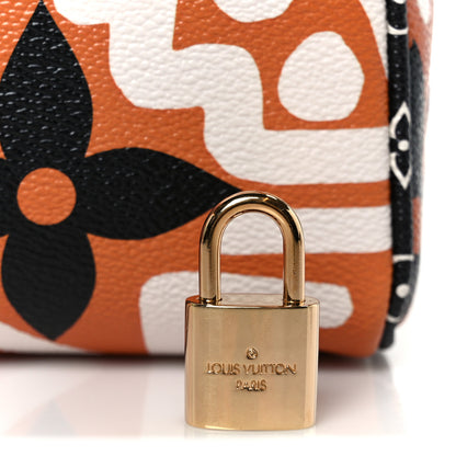 Louis Vuitton Monogram Giant Crafty Speedy Bandouliere 25 Creme Caramel 8 of 11