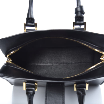 Saint Laurent Calfskin Monogram Baby Cabas Black 5 of 7