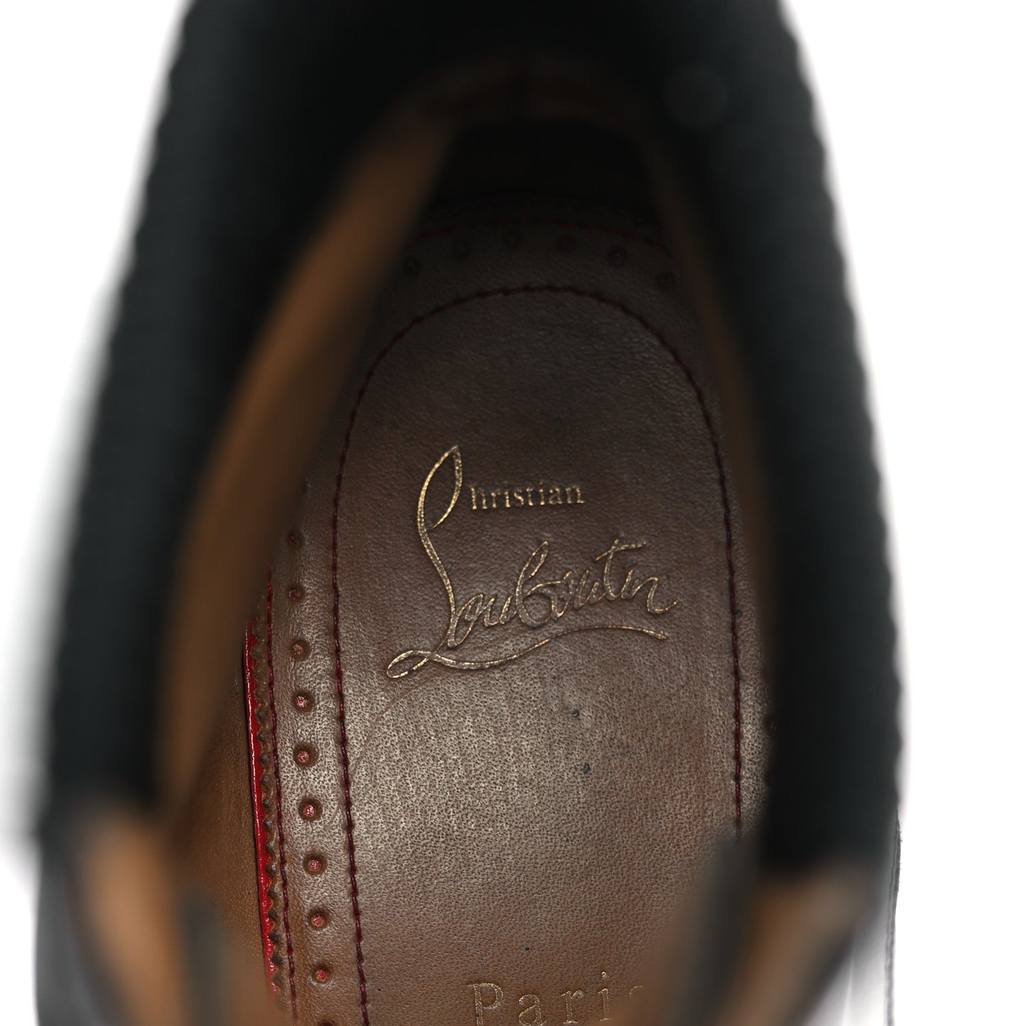Calfskin Mens Trapman Flat Boots 40 Black