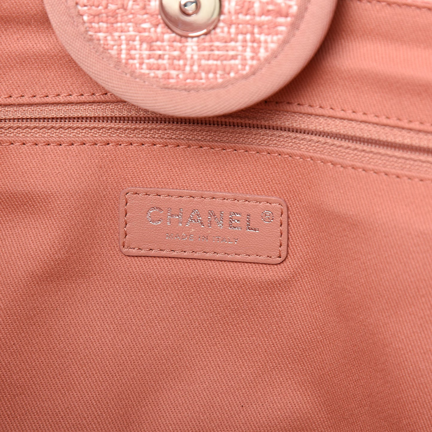Canvas Medium Deauville Tote Pink
