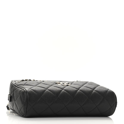 Chanel Caviar Quilted Small In & Out Camera Case Black 4 of 11