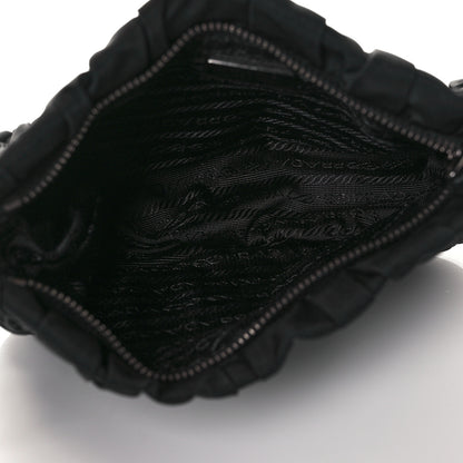 Prada Tessuto Nylon Gaufre Wristlet Black 11 of 24