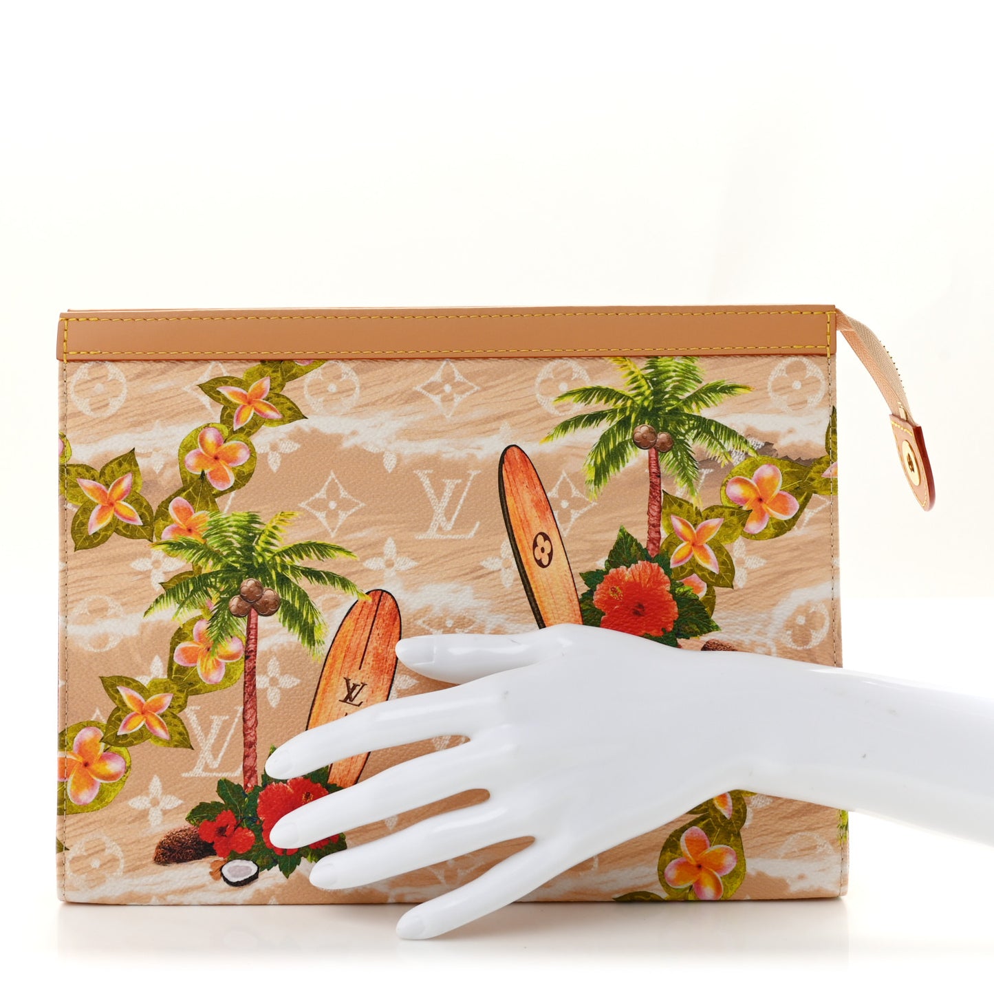 Monogram Surfin' Pochette Voyage Sand