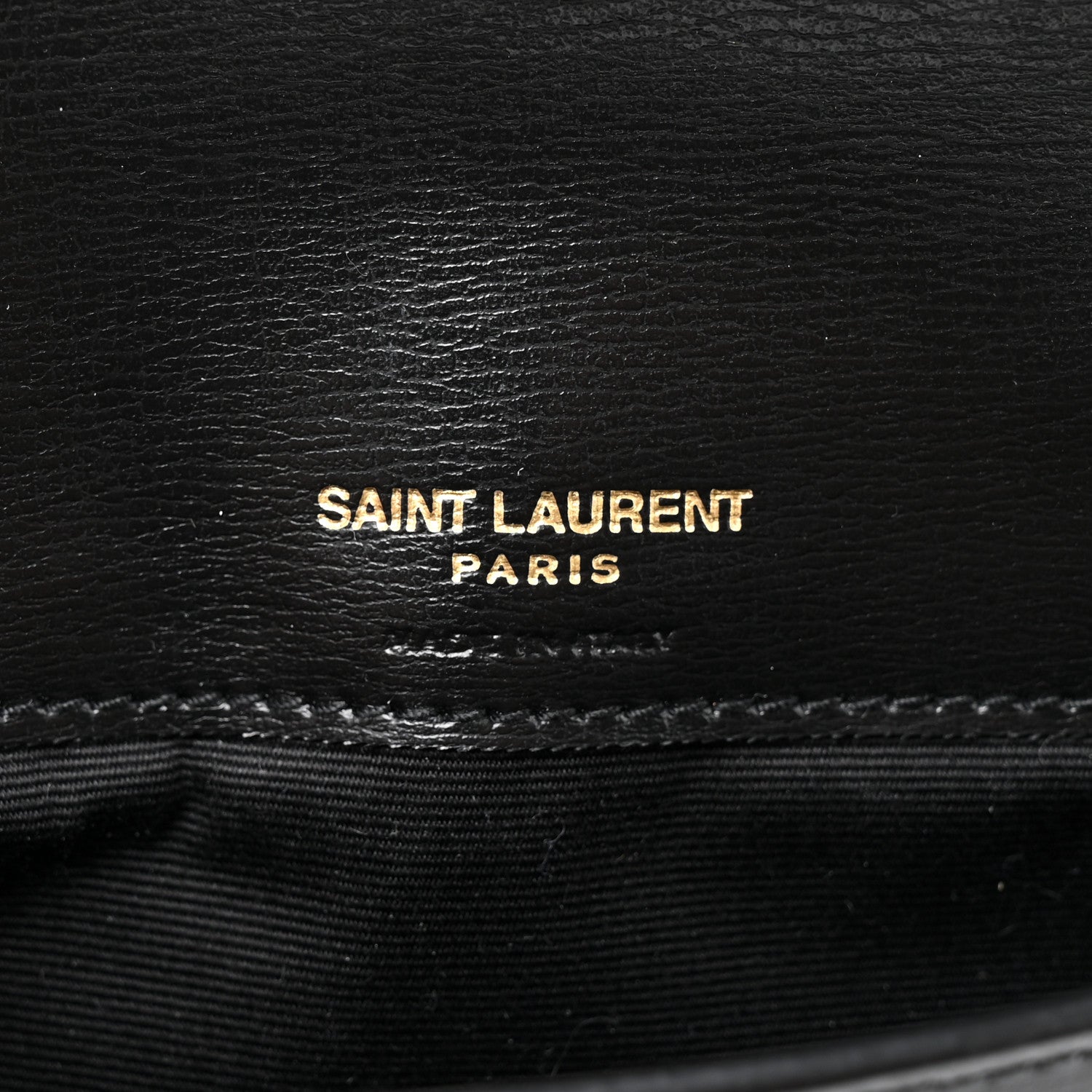 Saint Laurent Calfskin Monogram Cassandre Phone Holder With Strap Black Black 10 of 21