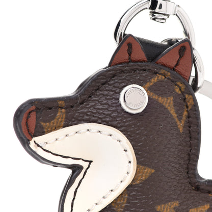 Louis Vuitton Monogram Dog Bag Charm Key Holder 5 of 5