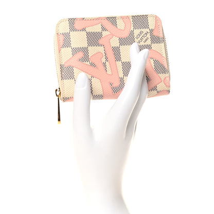 Louis Vuitton Damier Azur Tahitienne Zippy Coin Purse 2 of 7