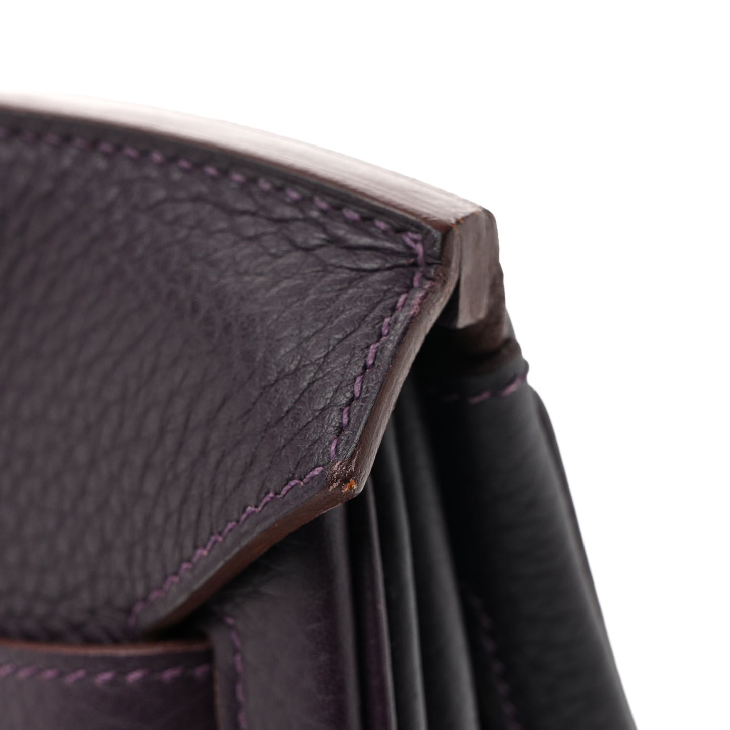 Taurillon Clemence Birkin 35 Raisin