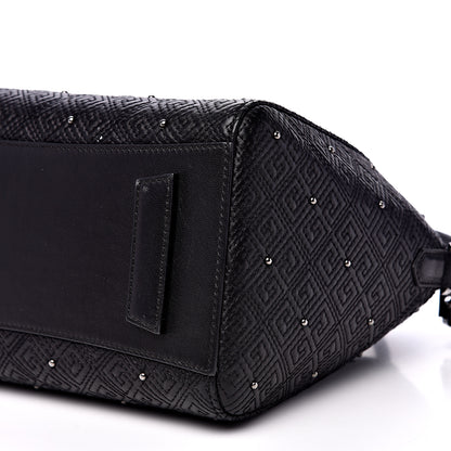 Givenchy Lambskin Logo Embossed Small Studded Antigona Black 10 of 14