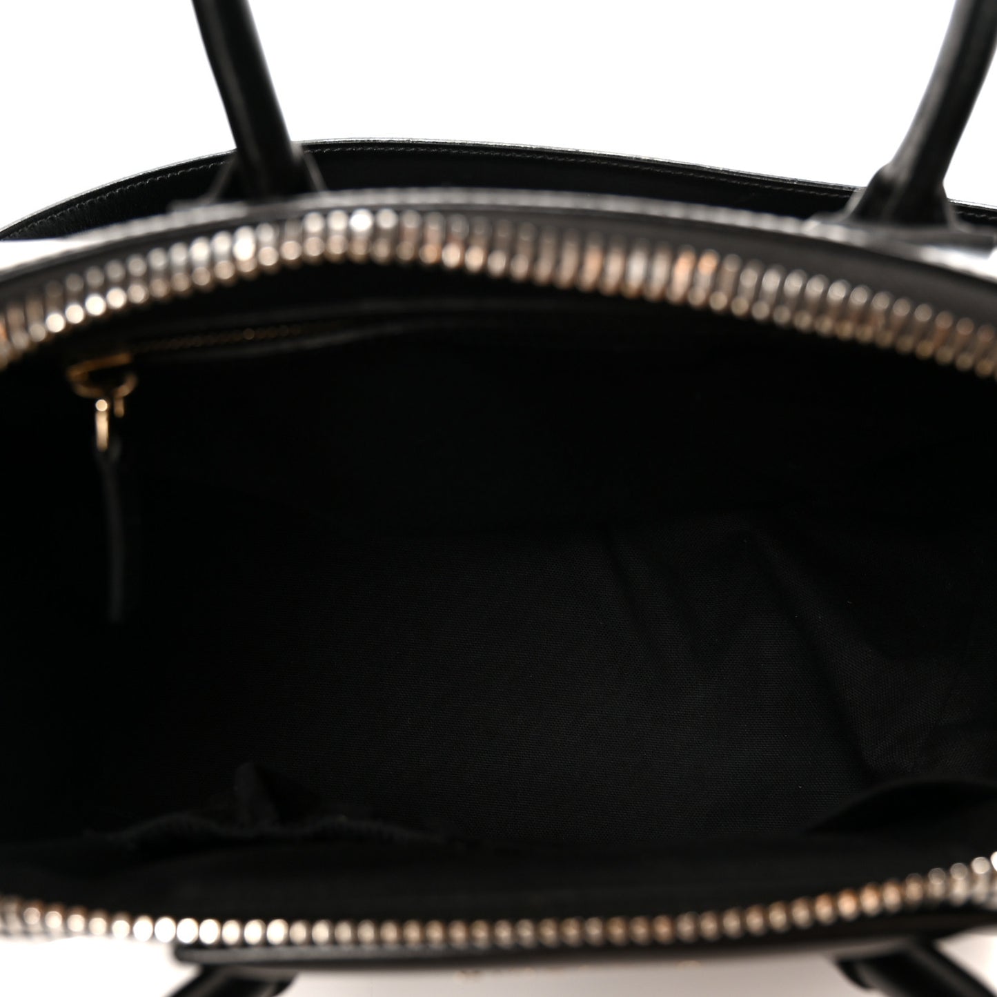 Shiny Lord Calfskin Medium Antigona Black