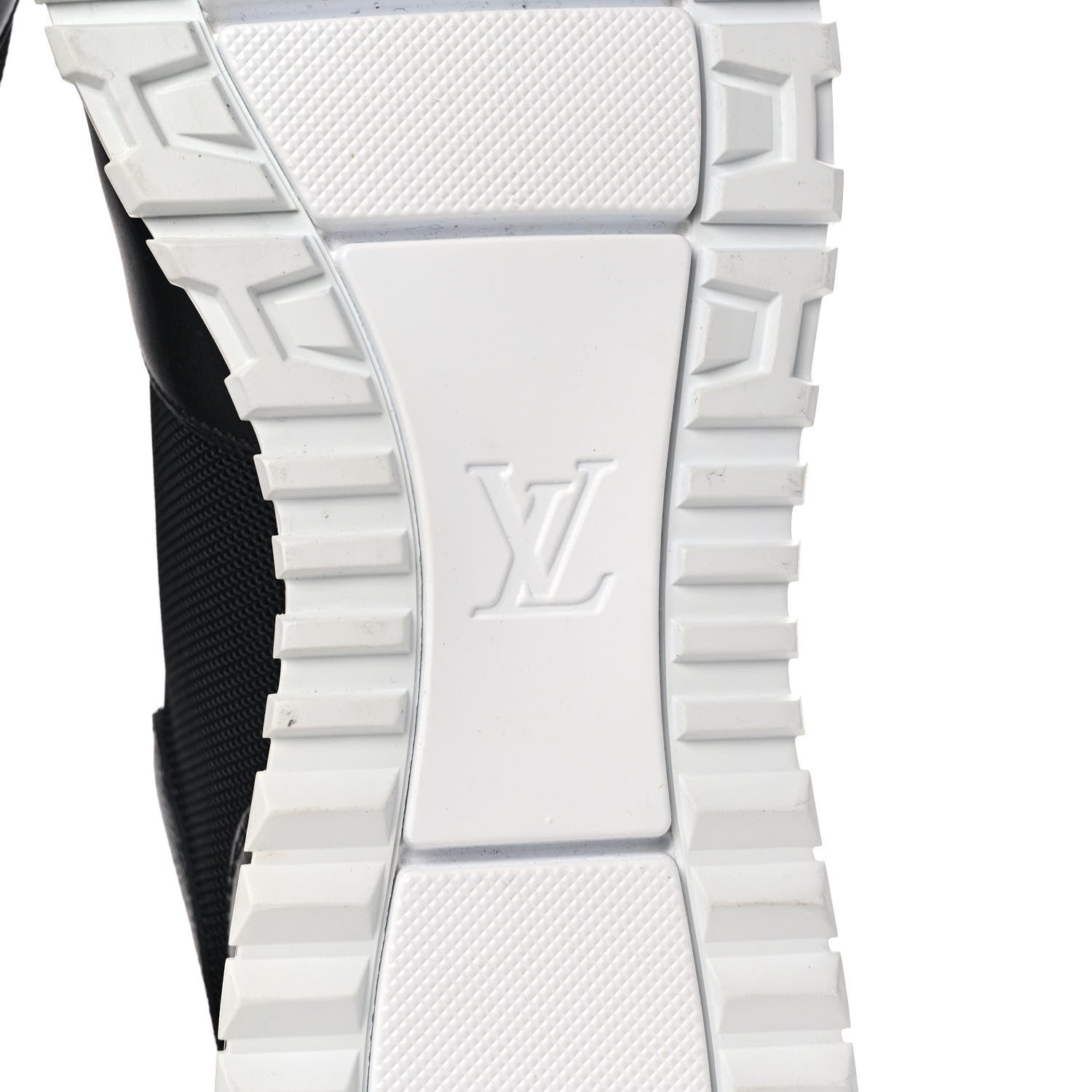 Louis Vuitton Calfskin Monogram Run Away Sneakers 12 Black 7 of 8