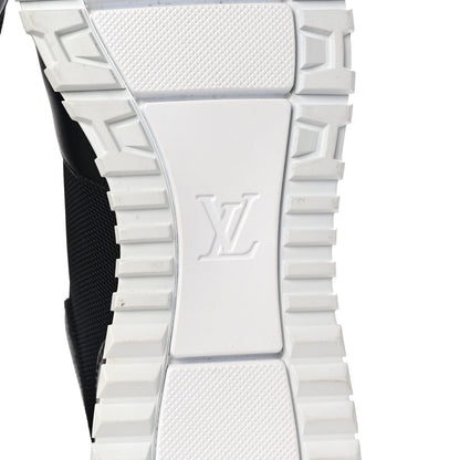 Louis Vuitton Calfskin Monogram Run Away Sneakers 12 Black 7 of 8