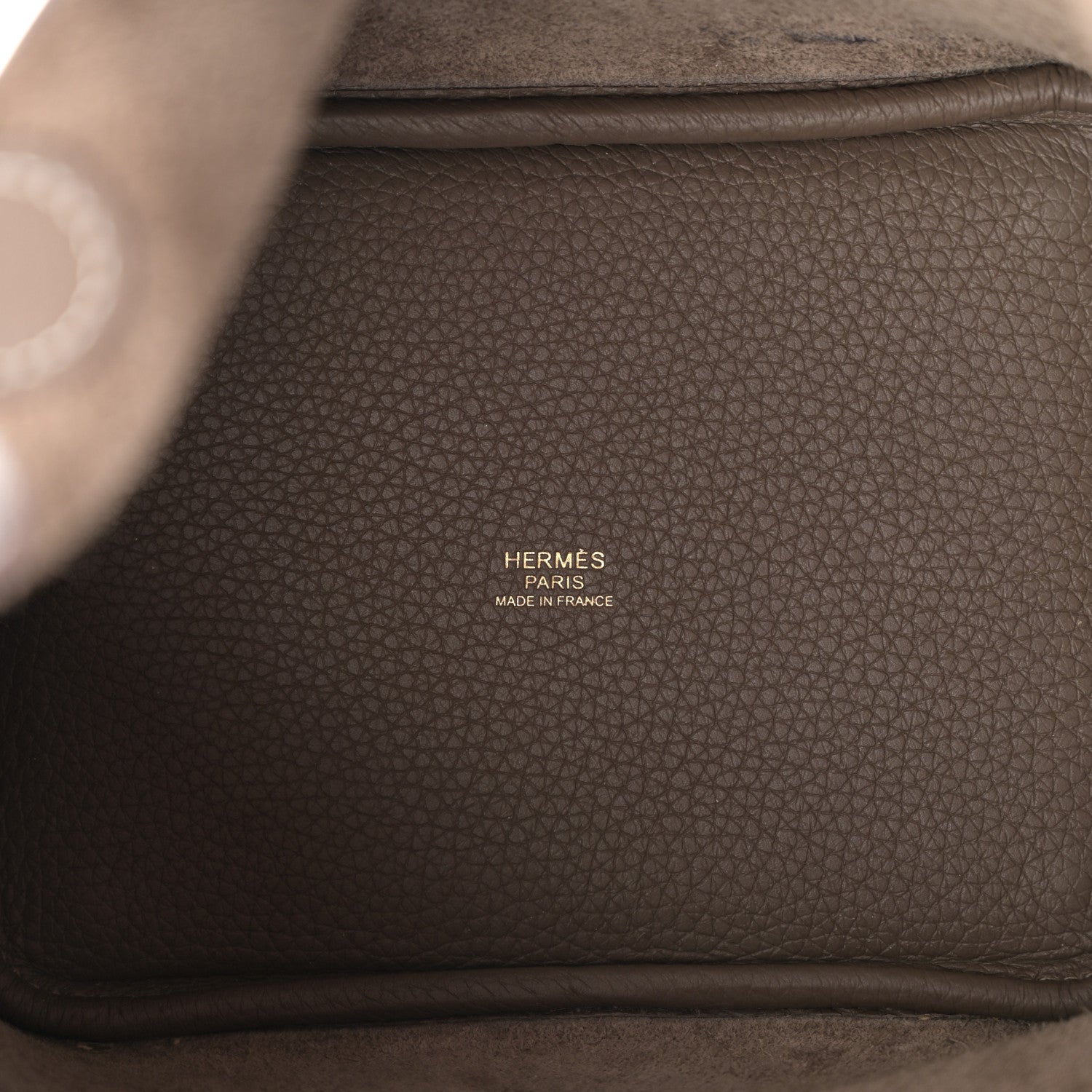 Hermes Taurillon Clemence Picotin Lock 18 PM Etoupe 5 of 10