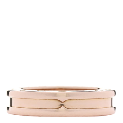 Bulgari 18K Rose Gold B.Zero1 One-Band Ring 49 5 1 of 6