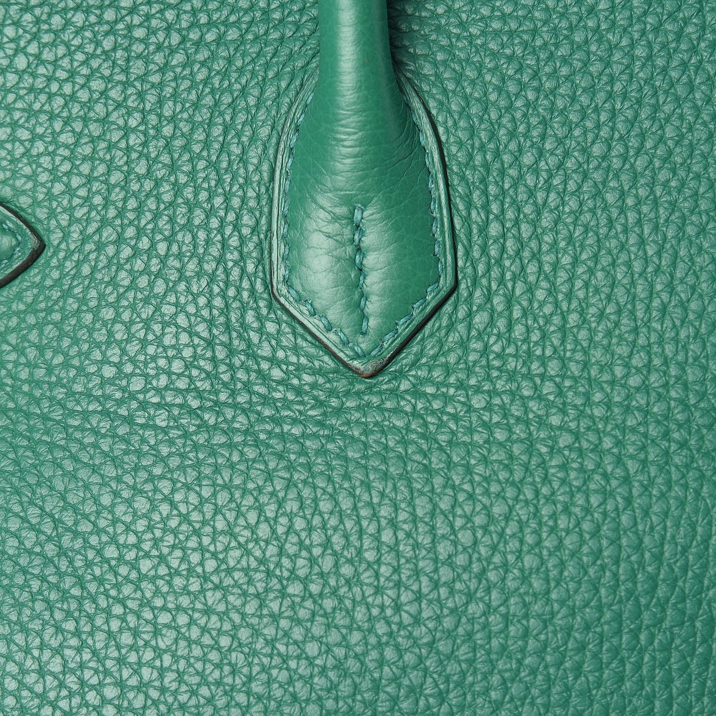 Taurillon Clemence Birkin 35 Vert Vertigo