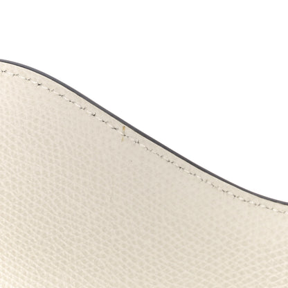 Christian Dior Grained Calfskin Saddle Bag White 11 of 12