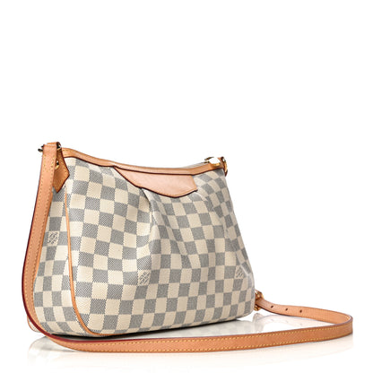 Louis Vuitton Damier Azur Siracusa PM 3 of 18