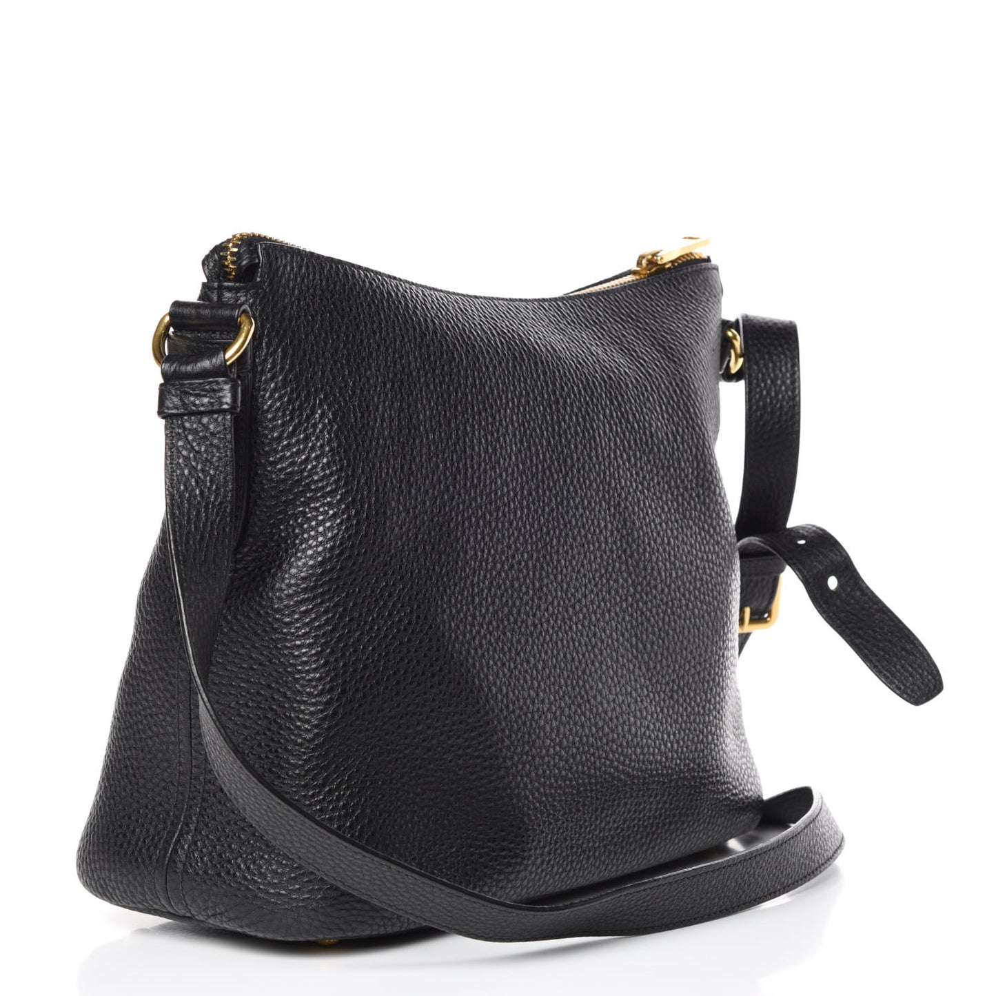 Vitello Daino Hobo Black