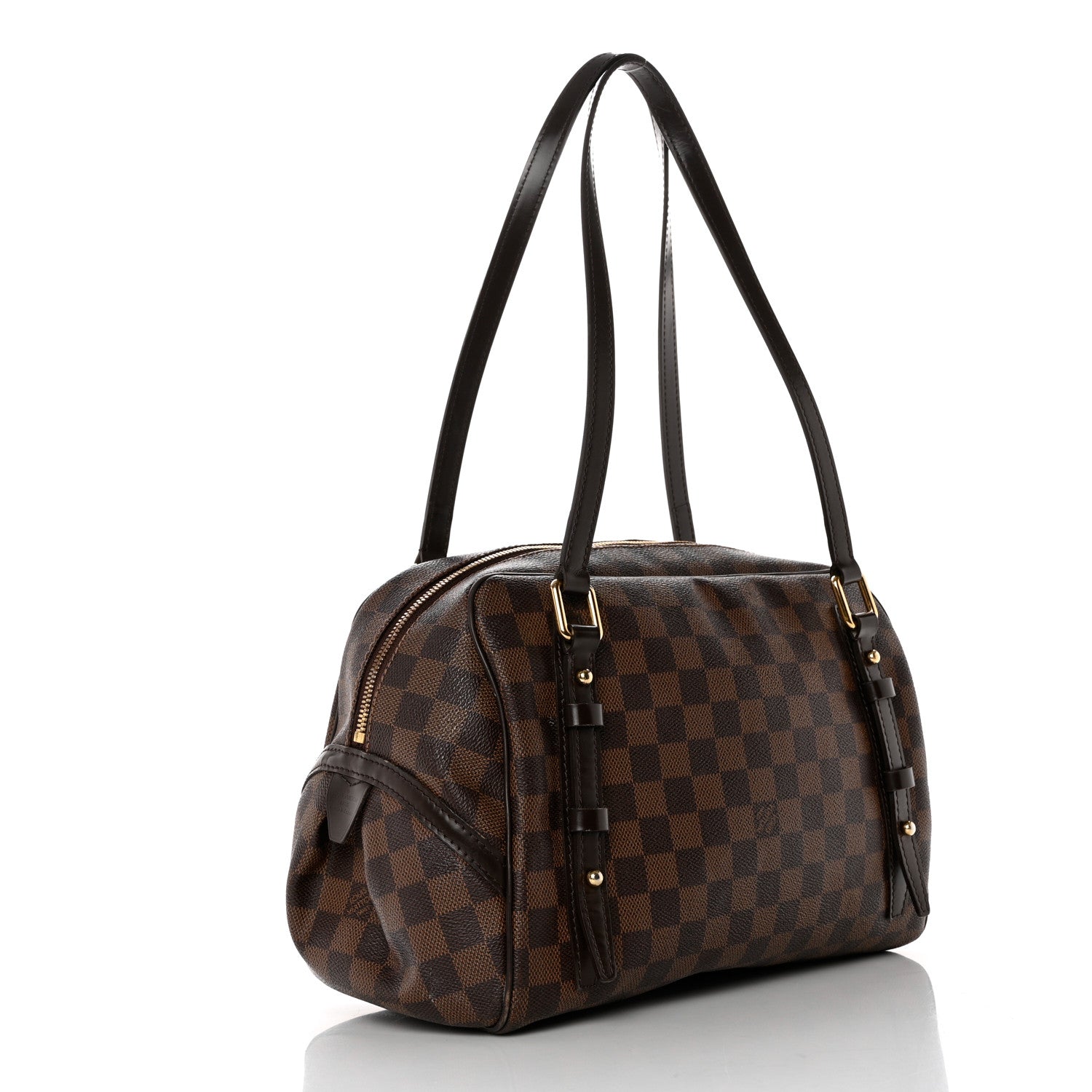 Louis Vuitton Damier Ebene Rivington GM 3 of 16
