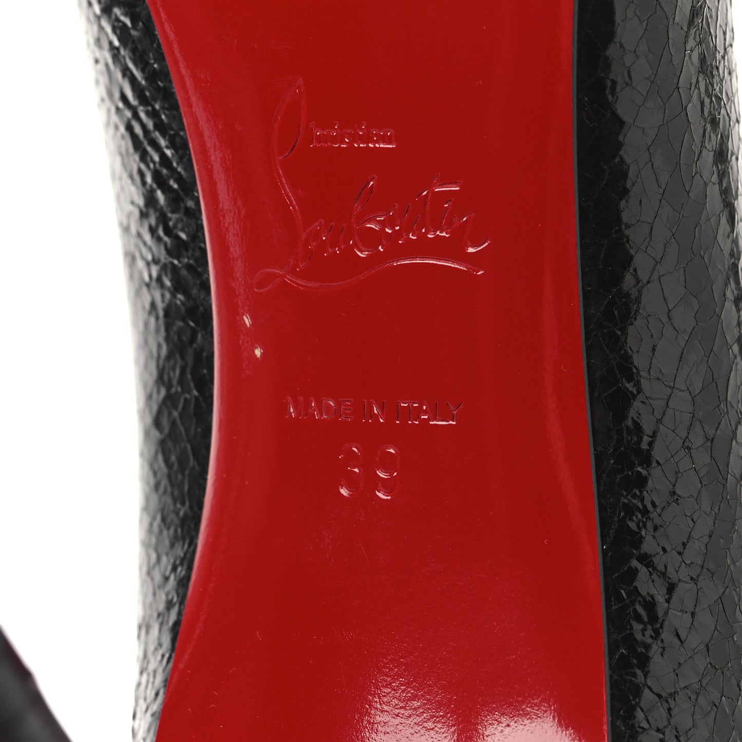 Laminated Calfskin Specchio So Kate 85 Pumps 39 Black