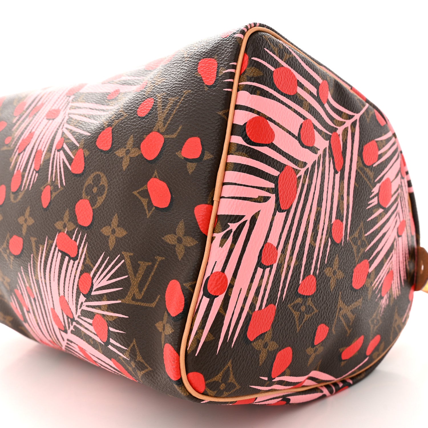 Louis Vuitton Monogram Jungle Dots Speedy 30 Sugar Pink Poppy 10 of 10