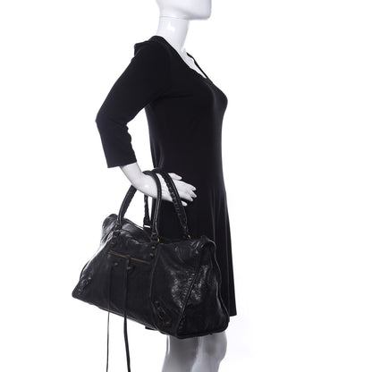 Balenciaga Agneau Classic Hardware Work Black 2 of 11