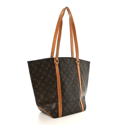 Louis Vuitton Monogram Sac Shopping Tote 4 of 9