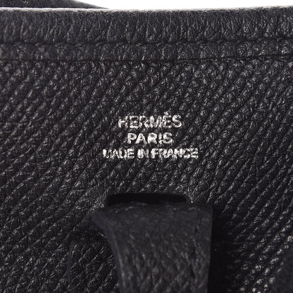 Hermes Epsom Evelyne TPM Black 7 of 11