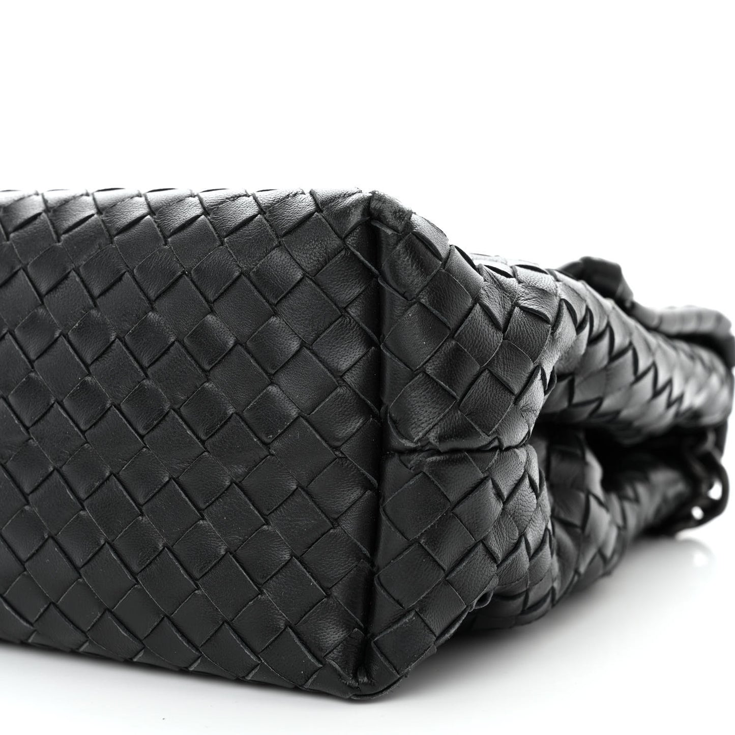 Nappa Intrecciato Large Olimpia Bag Black