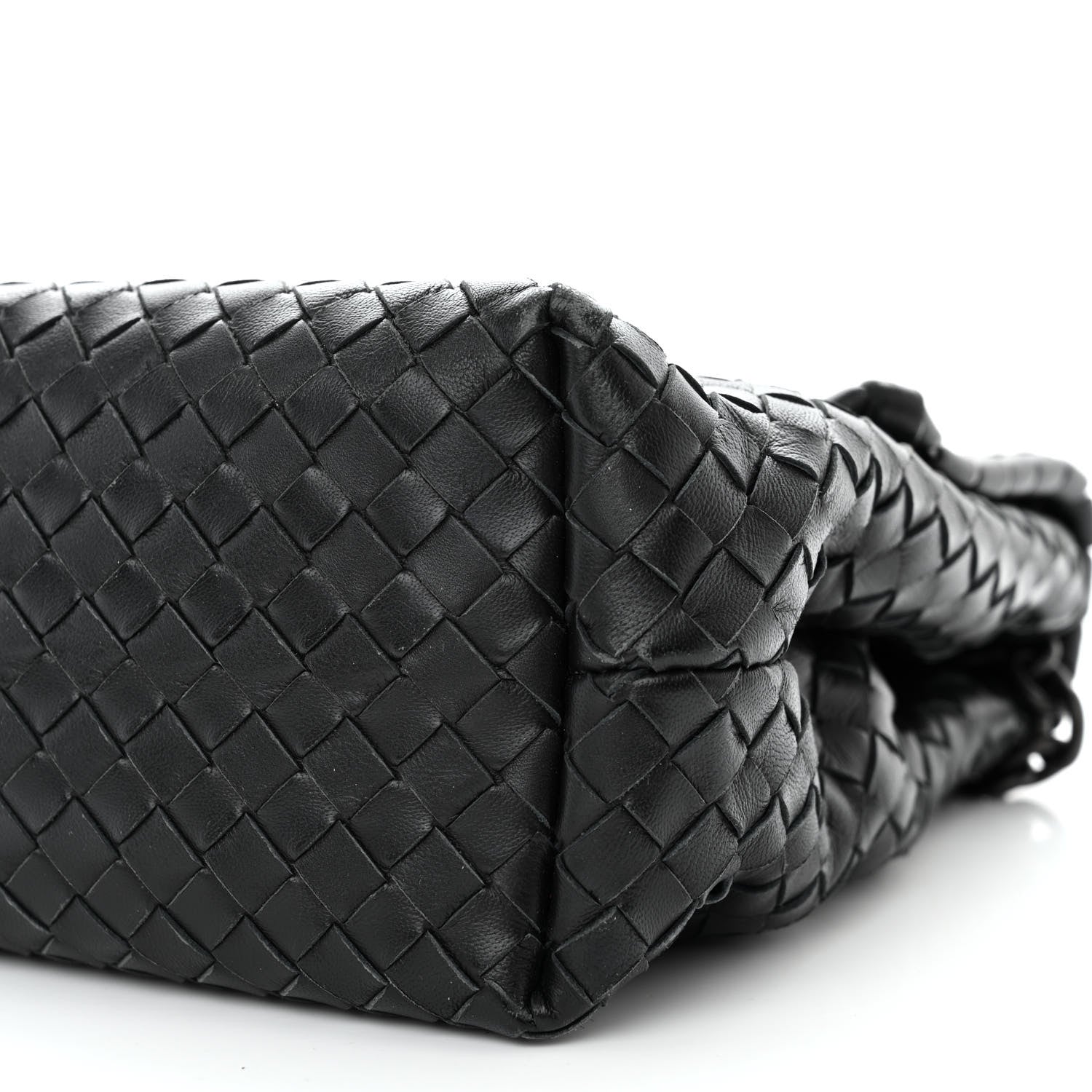 Bottega Veneta Nappa Intrecciato Large Olimpia Bag Black 10 of 11