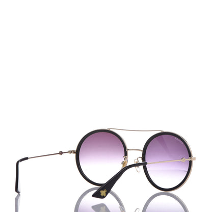 Gucci Round Frame Sunglasses GG0061S Black 4 of 7