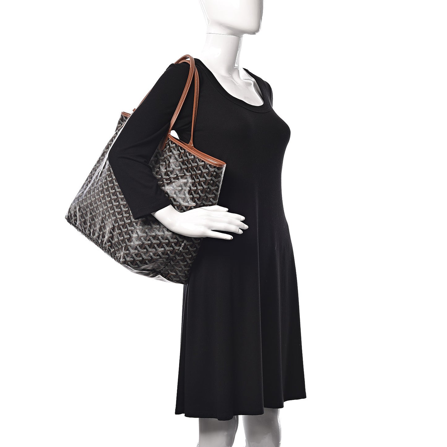 Goyardine Saint Louis GM Black Gold