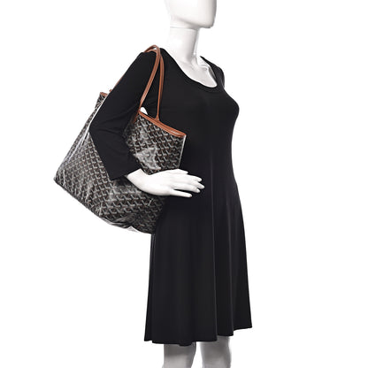 Goyard Goyardine Saint Louis GM Black Gold 3 of 13