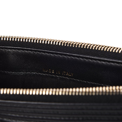 Chanel Lambskin Quilted Small Boy Clutch With Chain Black 8 of 11